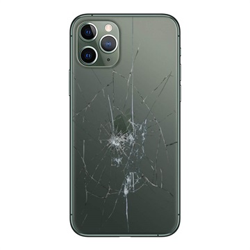 Réparation Cache Batterie pour iPhone 11 Pro - Verre Seulement - Vert