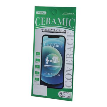 Protecteur d\'Écran iPhone X/XS/11 Pro en Verre Trempé Céramique - Bord Noir