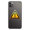 Réparation Cache Batterie pour iPhone 11 Pro Max - cadre inclus - Noir
