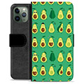 Étui Portefeuille Premium iPhone 11 Pro - Avocado Pattern