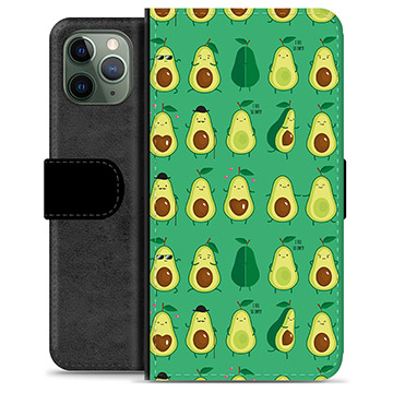 Étui Portefeuille Premium iPhone 11 Pro - Avocado Pattern