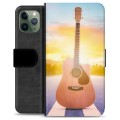 Étui Portefeuille Premium iPhone 11 Pro - Guitare
