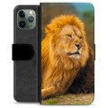 Étui Portefeuille Premium iPhone 11 Pro - Lion