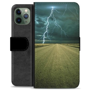 Étui Portefeuille Premium iPhone 11 Pro - Orage