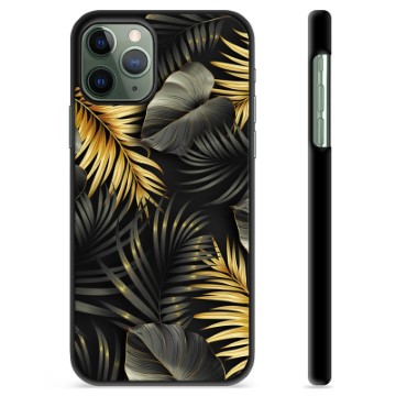 Coque de Protection iPhone 11 Pro - Feuilles Dorées