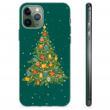 Coque iPhone 11 Pro en TPU - Sapin de Noël