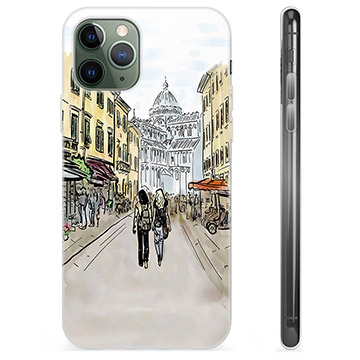 Coque iPhone 11 Pro en TPU - Rue d\'Italie