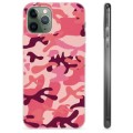 Coque iPhone 11 Pro en TPU - Camouflage Rose