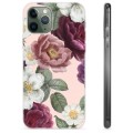 Coque iPhone 11 Pro en TPU - Fleurs Romantiques