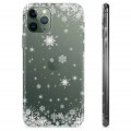 Coque iPhone 11 Pro en TPU - Flocons de Neige