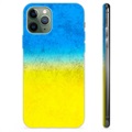 Coque iPhone 11 Pro en TPU Drapeau Ukraine -  Bicolore