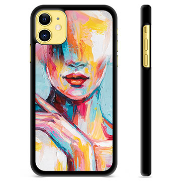 Coque de Protection iPhone 11 - Portrait Abstrait