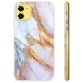 Coque iPhone 11 en TPU - Marbre Élégant