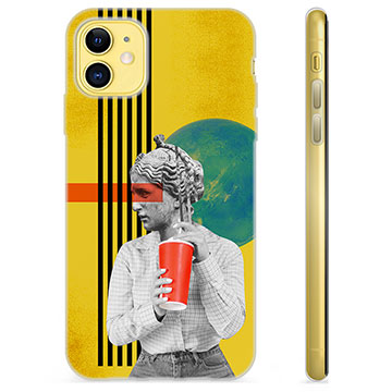 Coque iPhone 11 en TPU - Art Vintage