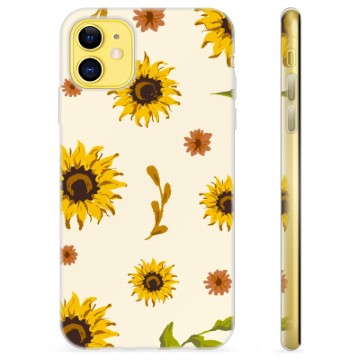 Coque iPhone 11 en TPU - Tournesol