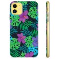 Coque iPhone 11 en TPU - Fleurs Tropicales