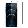 Protection d'écran en verre trempé 2.5D pour iPhone 12/12 Pro Lippa Full Cover - 9H - Black Edge