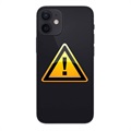 Réparation Cache Batterie pour iPhone 12 - cadre inclus - Noir