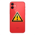 Réparation Cache Batterie pour iPhone 12 - cadre inclus - Rouge