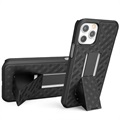 Coque Hybride iPhone 12 mini avec Clip Ceinture - Noire