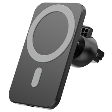 Chargeur Sans Fil Magnétique / Support Voiture pour Grille d\'Aération iPhone 12/13 SZDJ N16 - 15W