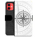 Étui Portefeuille Premium iPhone 12 mini - Boussole