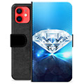 Étui Portefeuille Premium iPhone 12 mini - Diamant