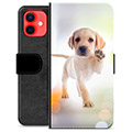 Étui Portefeuille Premium iPhone 12 mini - Chien