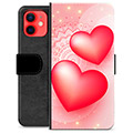 Étui Portefeuille Premium iPhone 12 mini - Love