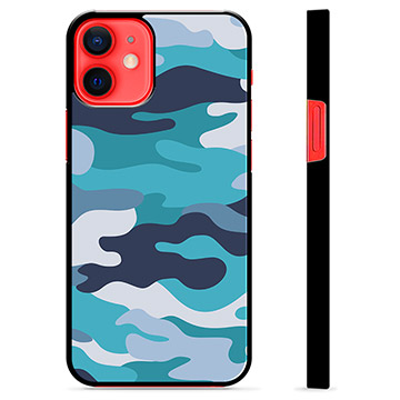 Coque de Protection iPhone 12 mini - Camouflage Bleu