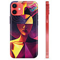 Coque iPhone 12 mini en TPU - Portrait Cubiste