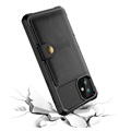 Coque en TPU avec Porte-Cartes pour iPhone 12 mini - Noire