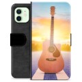 Étui Portefeuille Premium iPhone 12 - Guitare