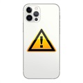 Réparation Cache Batterie pour iPhone 12 Pro Max - cadre inclus - Argenté