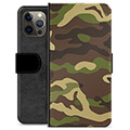 Étui Portefeuille Premium iPhone 12 Pro Max - Camouflage