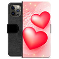Étui Portefeuille Premium iPhone 12 Pro Max - Love