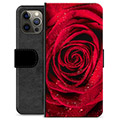 Étui Portefeuille Premium iPhone 12 Pro Max - Rose