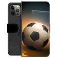 Étui Portefeuille Premium iPhone 12 Pro Max - Football