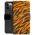 Étui Portefeuille Premium iPhone 12 Pro Max - Tigre