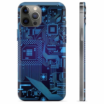 Coque iPhone 12 Pro Max en TPU - Circuit Imprimé