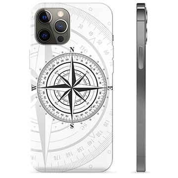 Coque iPhone 12 Pro Max en TPU - Boussole