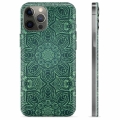 Coque iPhone 12 Pro Max en TPU - Mandala Vert