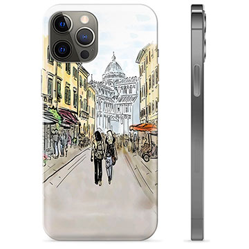 Coque iPhone 12 Pro Max en TPU - Rue d\'Italie
