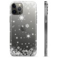 Coque iPhone 12 Pro Max en TPU - Flocons de Neige