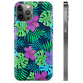 Coque iPhone 12 Pro Max en TPU - Fleurs Tropicales