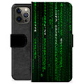 Étui Portefeuille Premium iPhone 12 Pro Max - Crypté