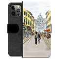Étui Portefeuille Premium iPhone 12 Pro Max - Rue d'Italie