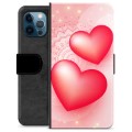 Étui Portefeuille Premium iPhone 12 Pro - Love