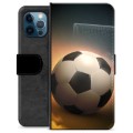 Étui Portefeuille Premium iPhone 12 Pro - Football