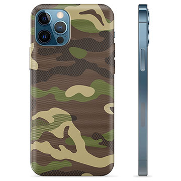 Coque iPhone 12 Pro en TPU - Camouflage